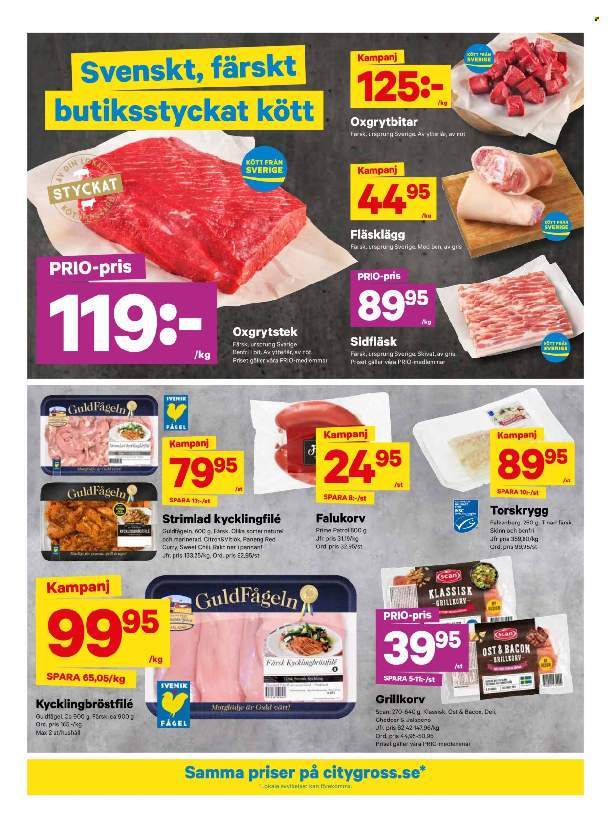 City Gross reklamblad - 16/9 2024 - 22/9 2024. Sida 2