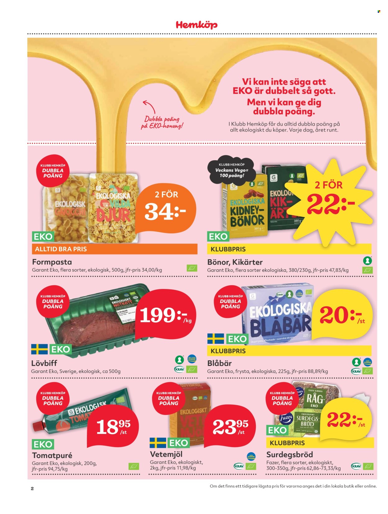Hemköp reklamblad - 23/9 2024 - 29/9 2024. Sida 2
