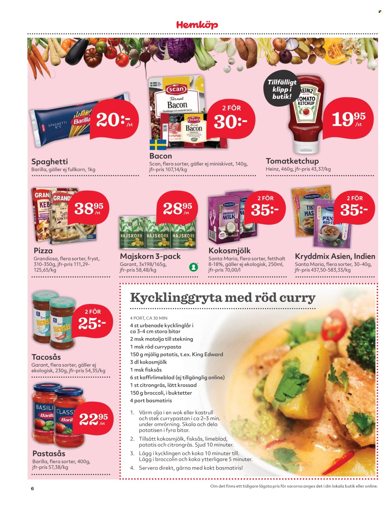 Hemköp reklamblad - 23/9 2024 - 29/9 2024. Sida 6