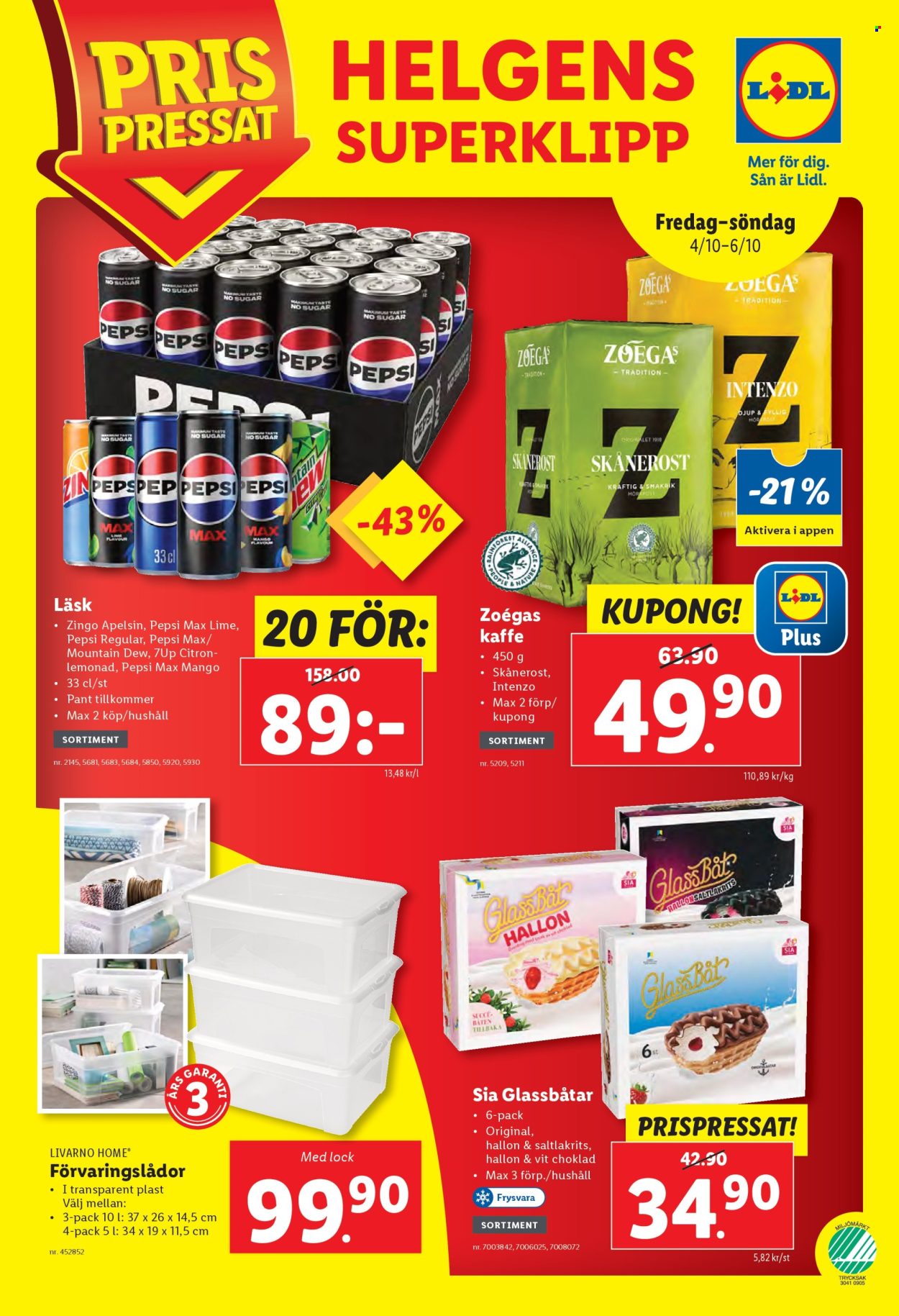 Lidl reklamblad - 30/9 2024 - 6/10 2024. Sida 28