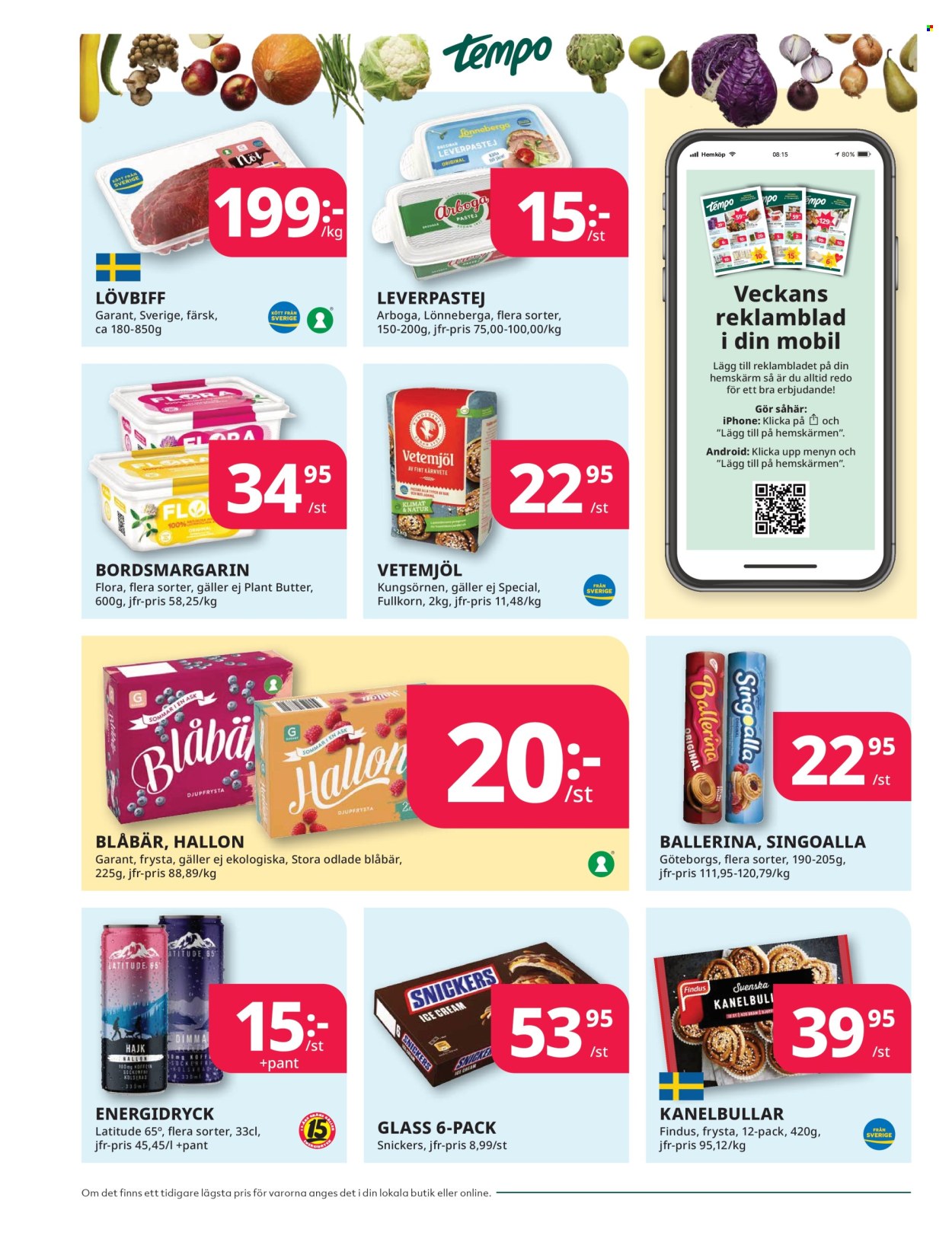 Tempo reklamblad - 23/9 2024 - 29/9 2024. Sida 2