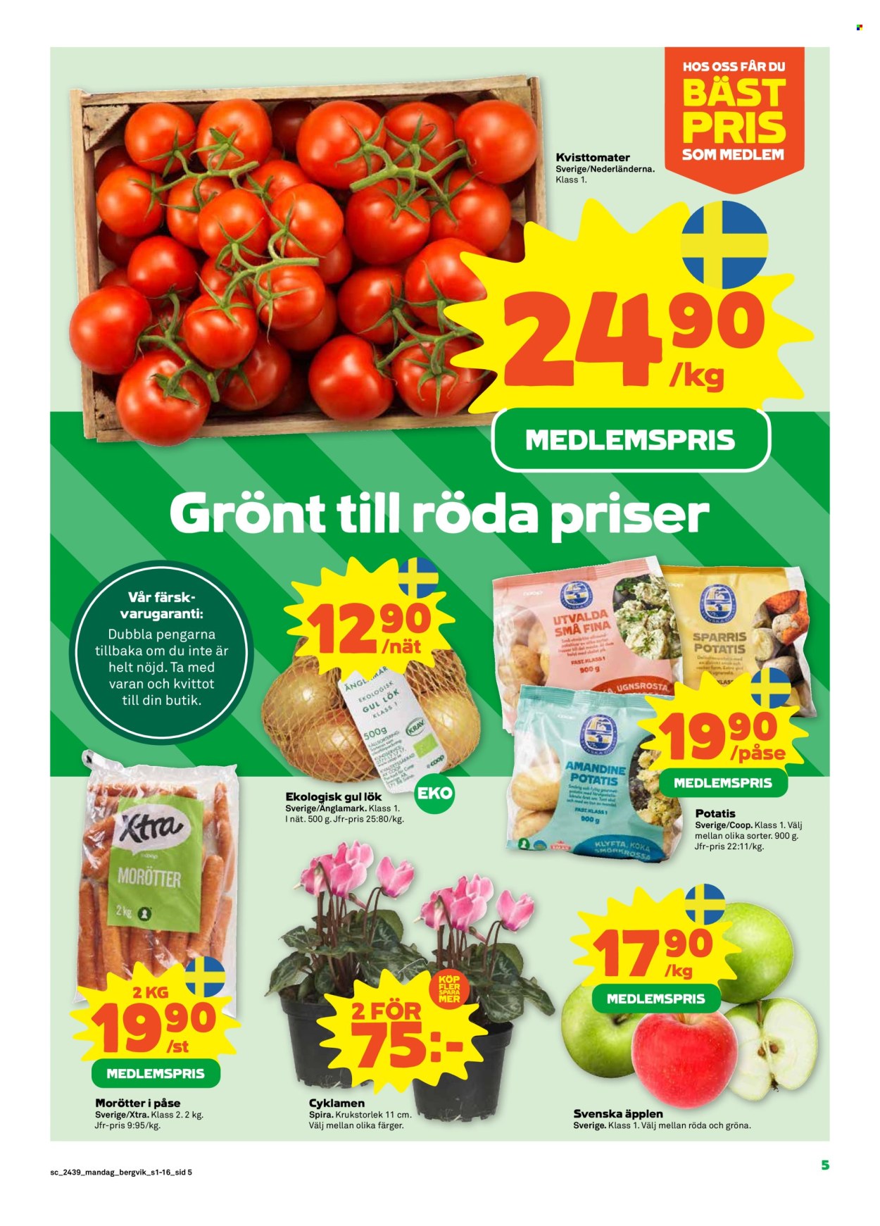 Stora Coop reklamblad - 23/9 2024 - 29/9 2024. Sida 5