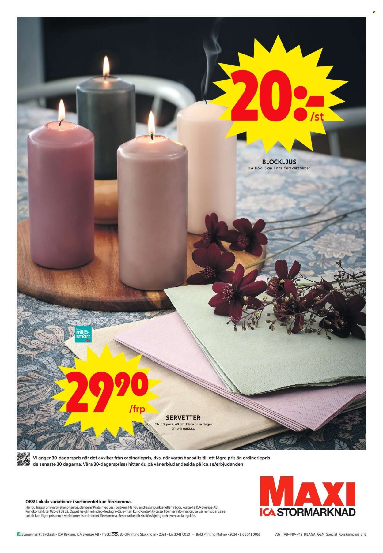 ICA reklamblad - 23/9 2024 - 29/9 2024. Sida 26