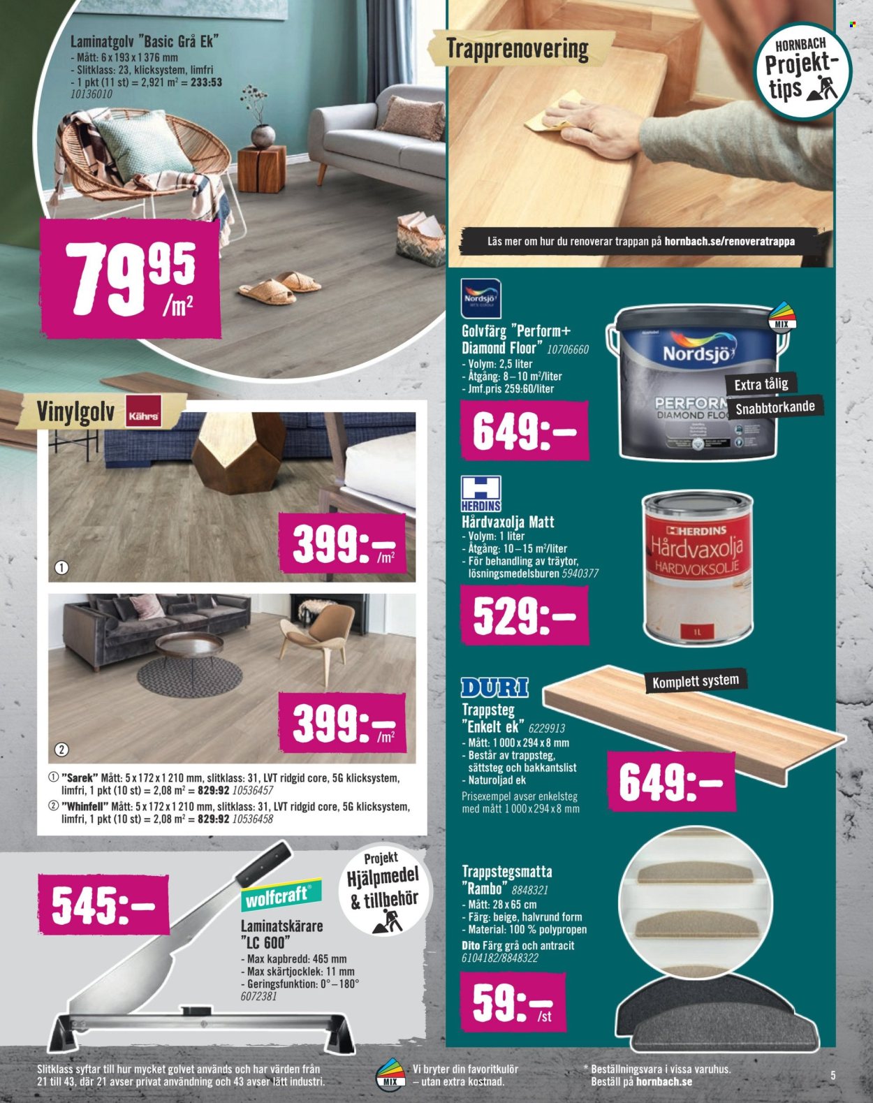 Hornbach reklamblad - 28/9 2024 - 23/10 2024. Sida 5