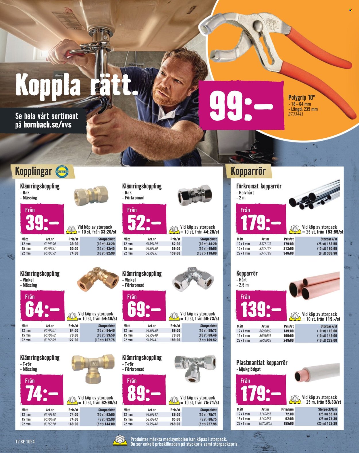 Hornbach reklamblad - 28/9 2024 - 23/10 2024. Sida 12