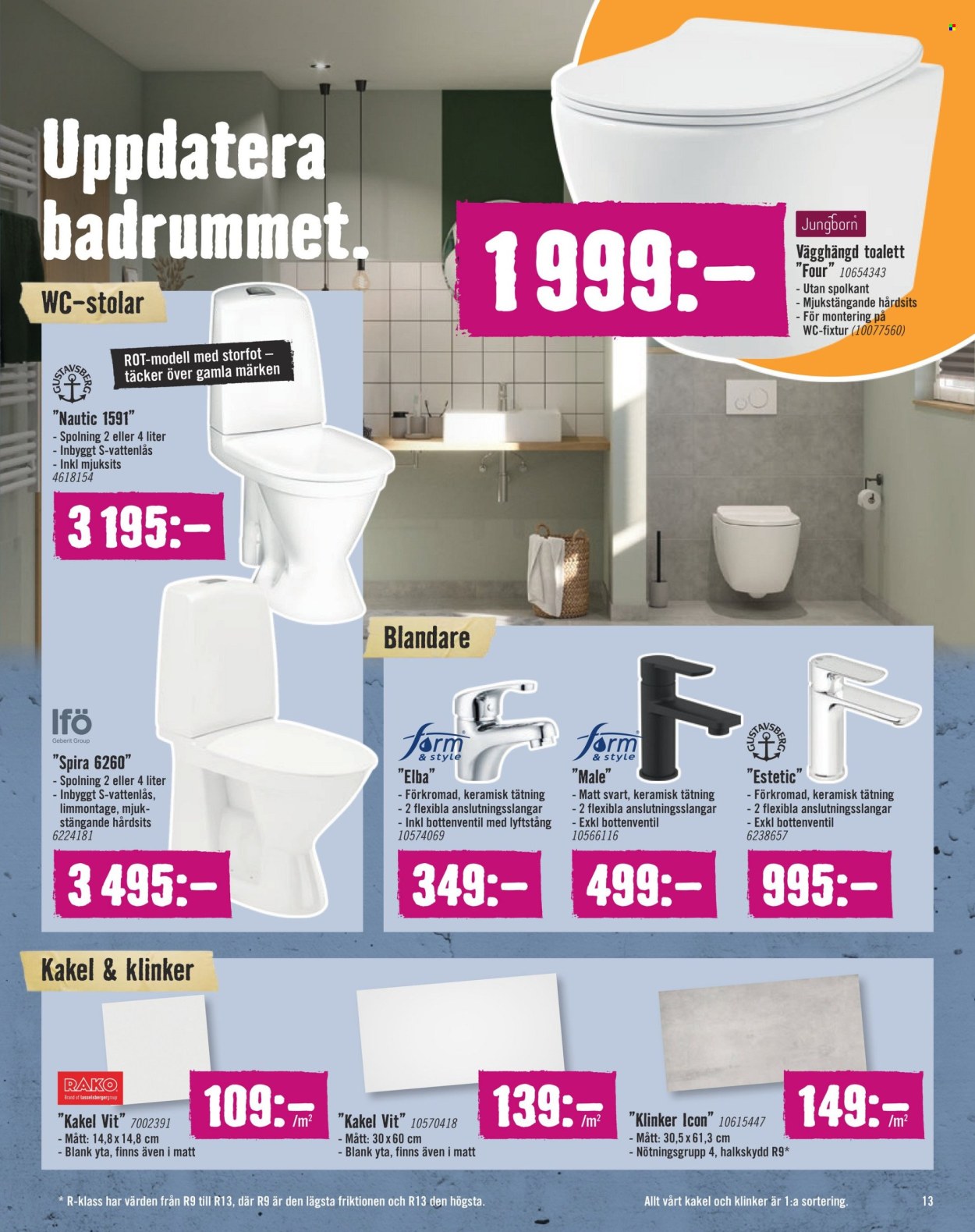 Hornbach reklamblad - 28/9 2024 - 23/10 2024. Sida 13
