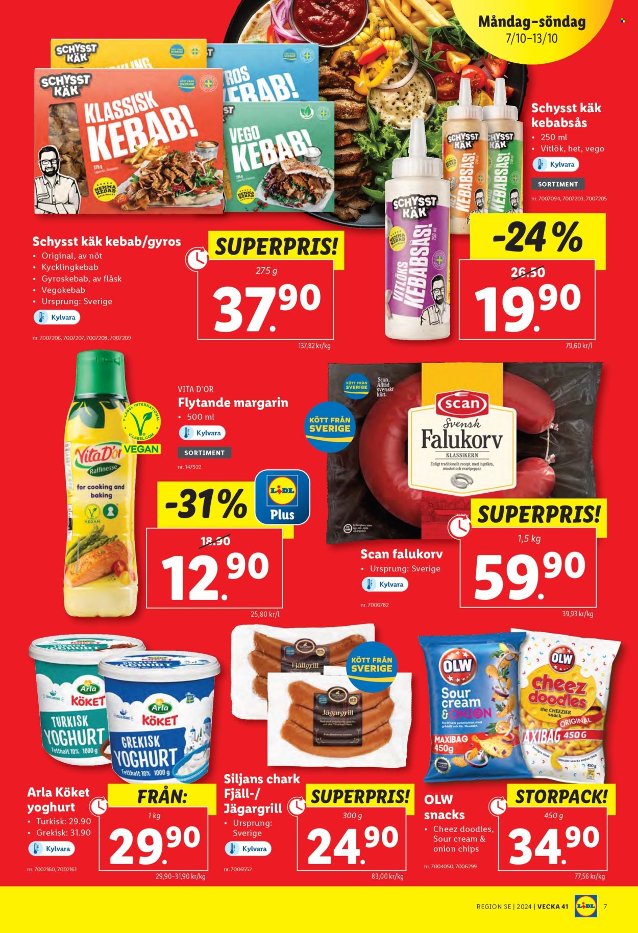 Lidl reklamblad - 7/10 2024 - 13/10 2024. Sida 7