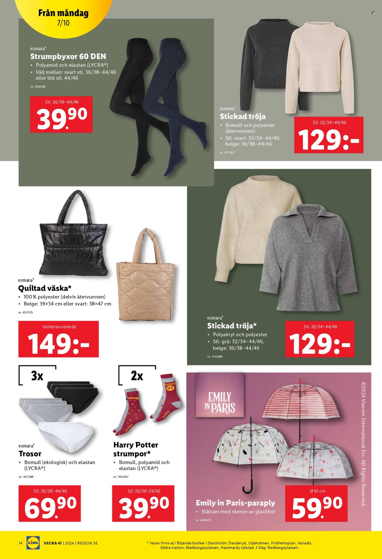 Lidl reklamblad - 7/10 2024 - 13/10 2024. Sida 16