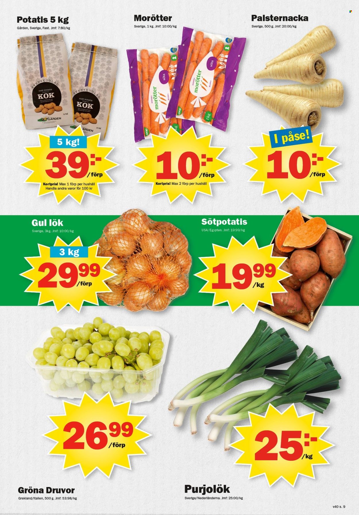 Pekås reklamblad - 30/9 2024 - 6/10 2024. Sida 9