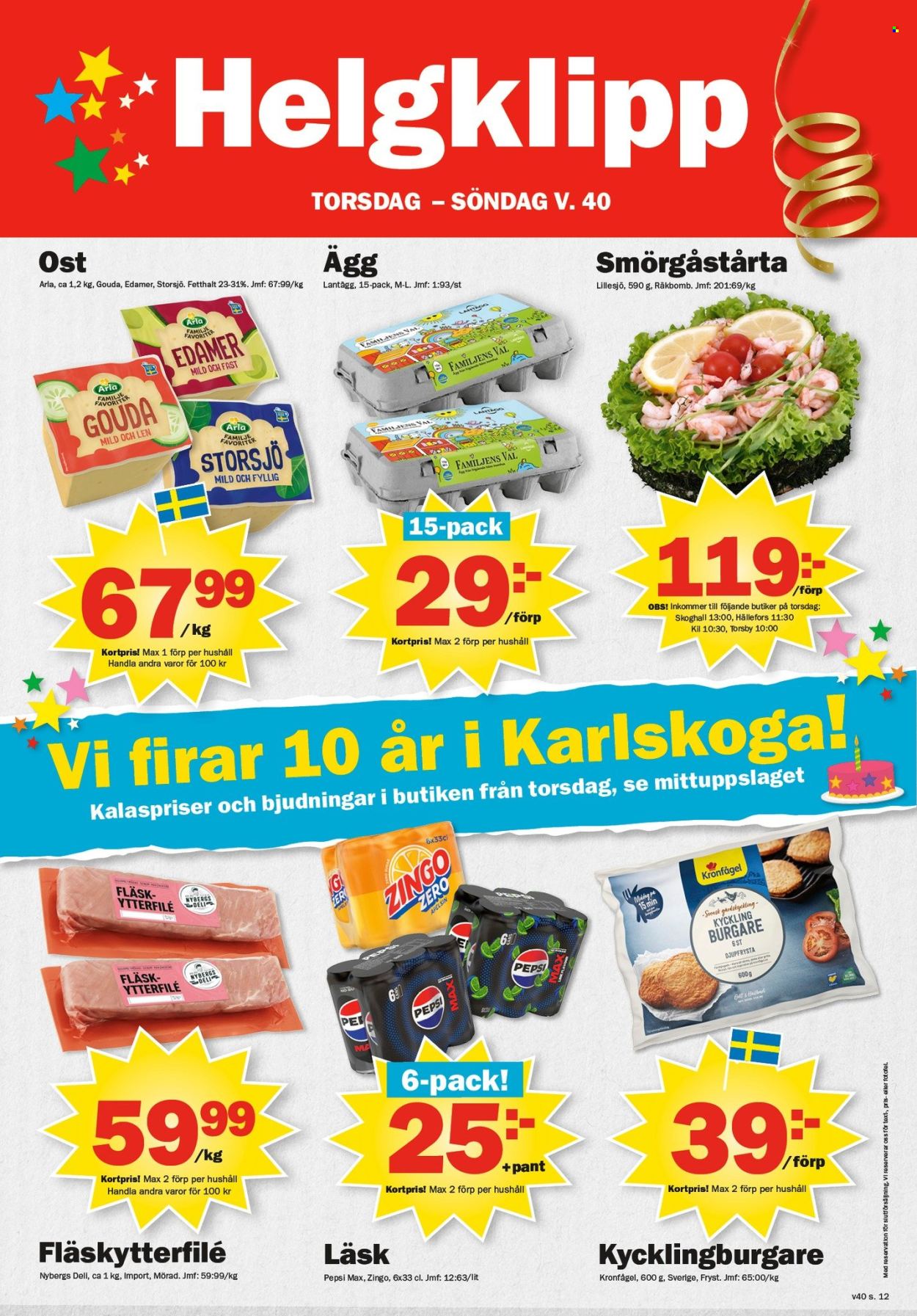 Pekås reklamblad - 30/9 2024 - 6/10 2024. Sida 12