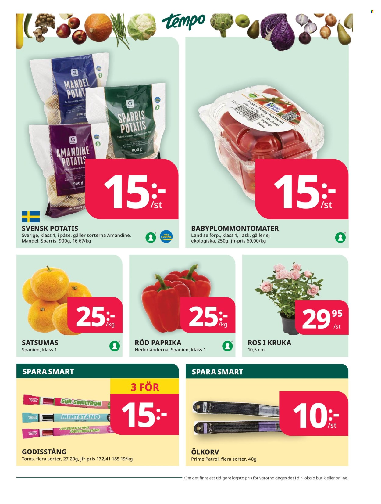 Tempo reklamblad - 30/9 2024 - 6/10 2024. Sida 3