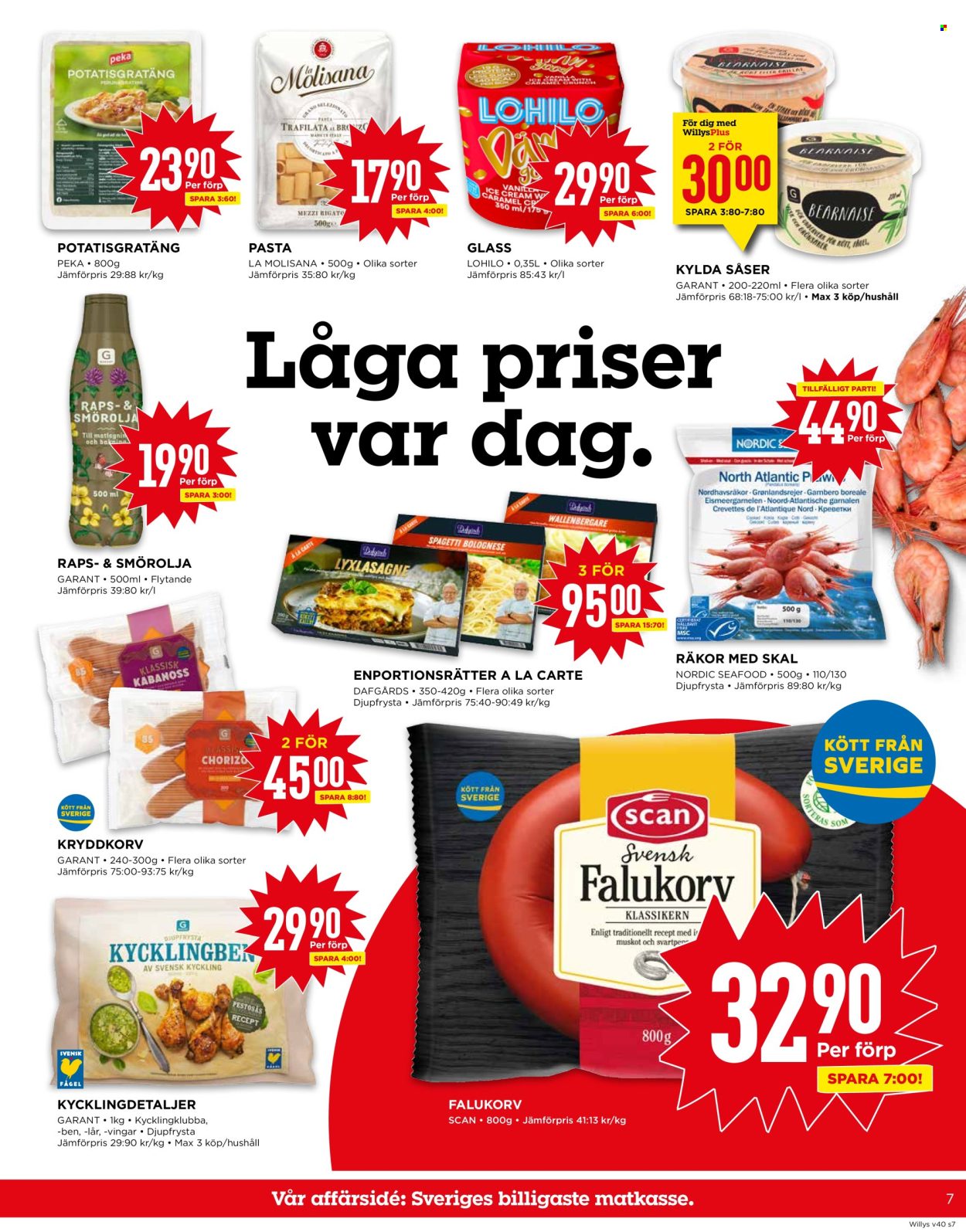 Willys reklamblad - 30/9 2024 - 6/10 2024. Sida 7