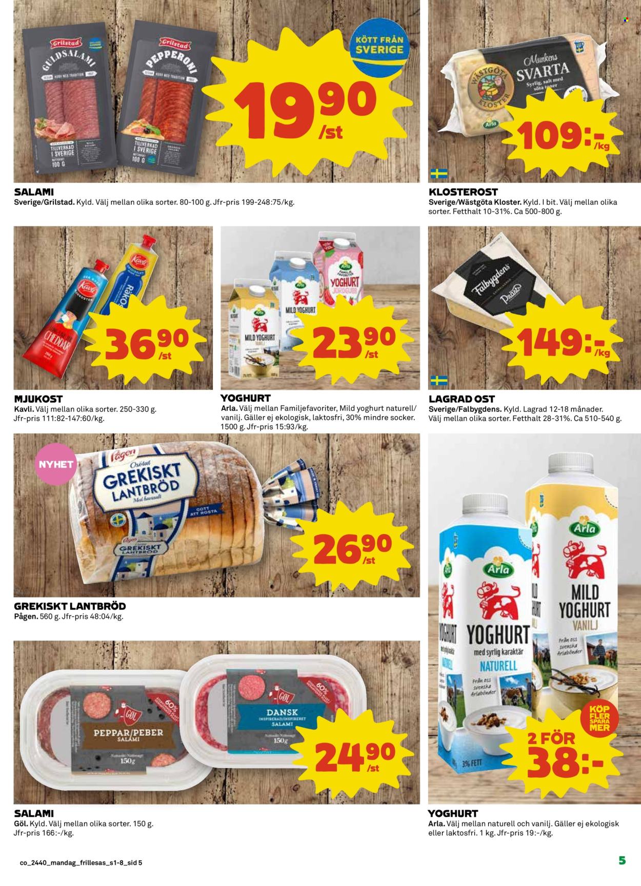Coop Konsum reklamblad - 30/9 2024 - 6/10 2024. Sida 5