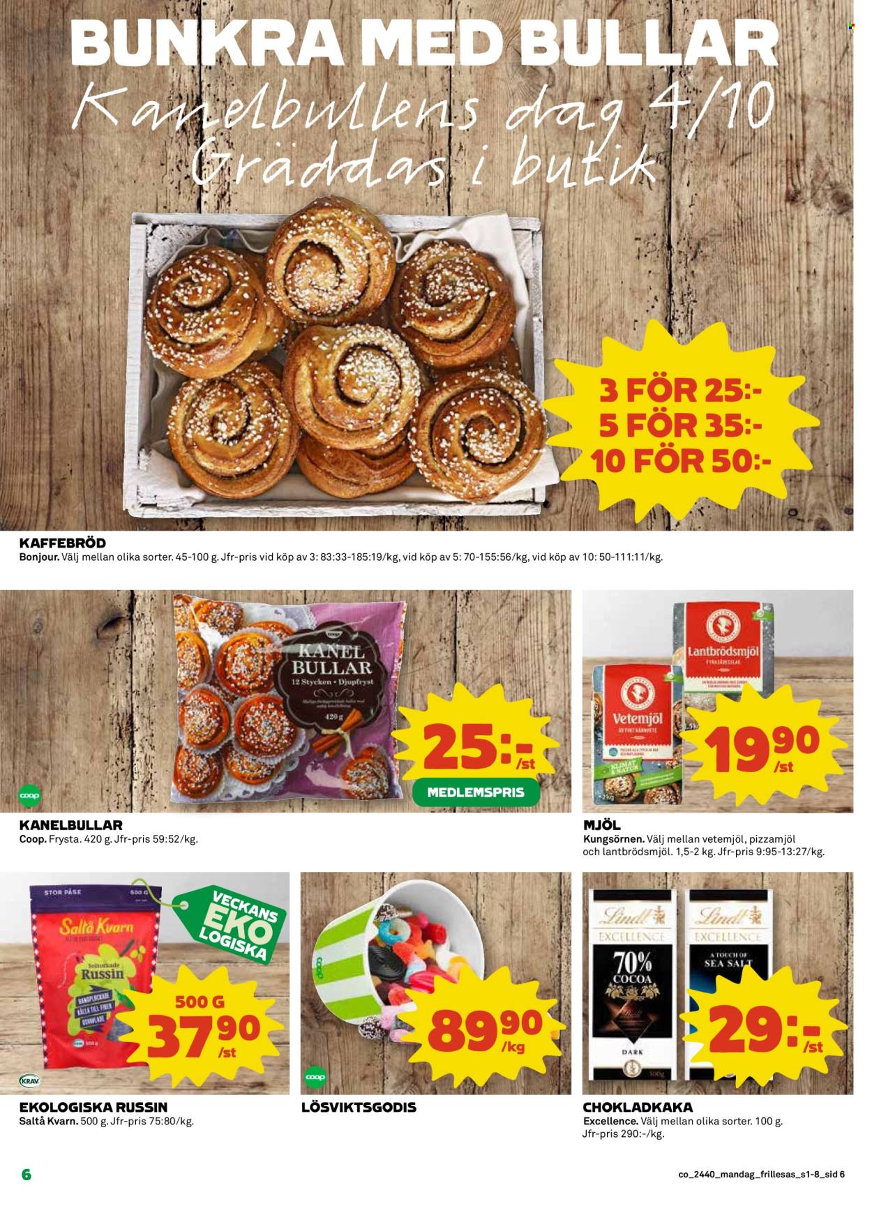 Coop Konsum reklamblad - 30/9 2024 - 6/10 2024. Sida 6
