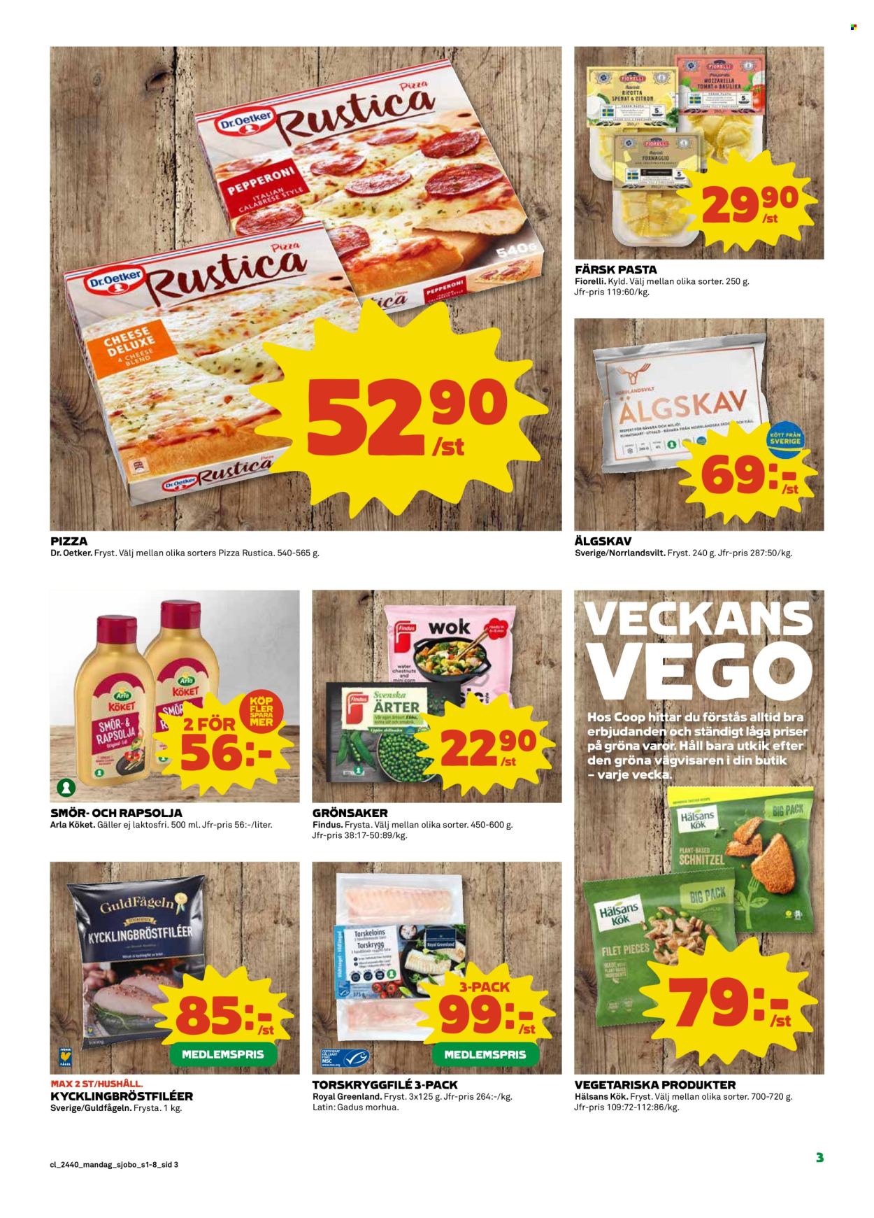 Coop reklamblad - 30/9 2024 - 6/10 2024. Sida 3