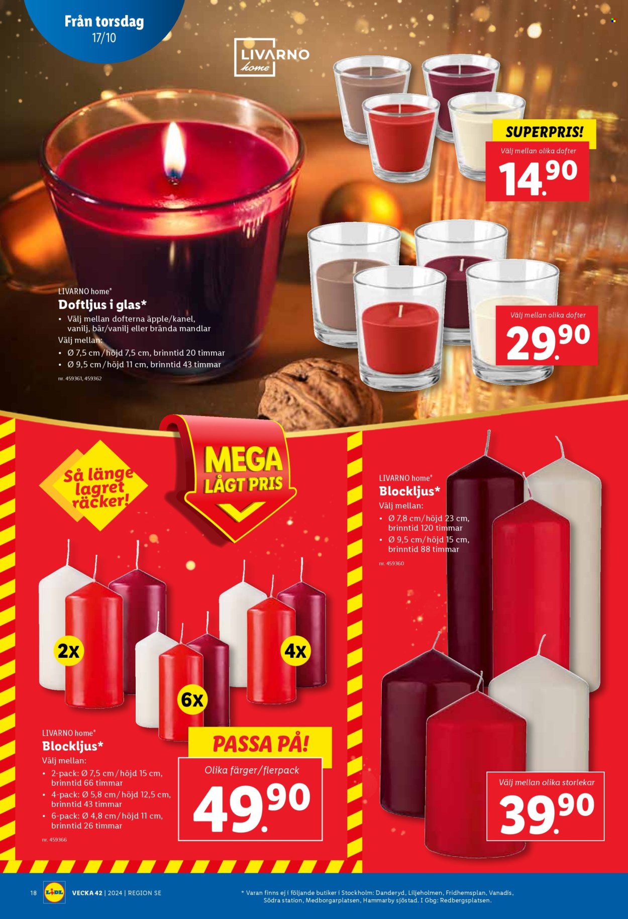 Lidl reklamblad - 14/10 2024 - 20/10 2024. Sida 23