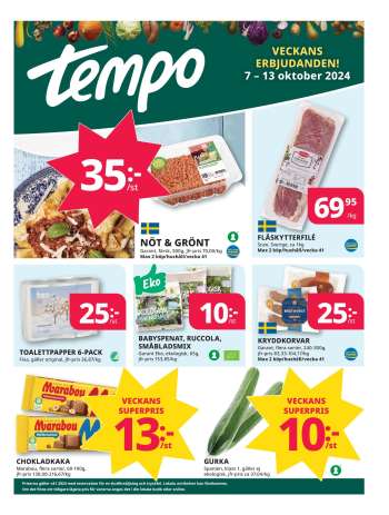 Tempo reklamblad - 7/10 2024 - 13/10 2024.