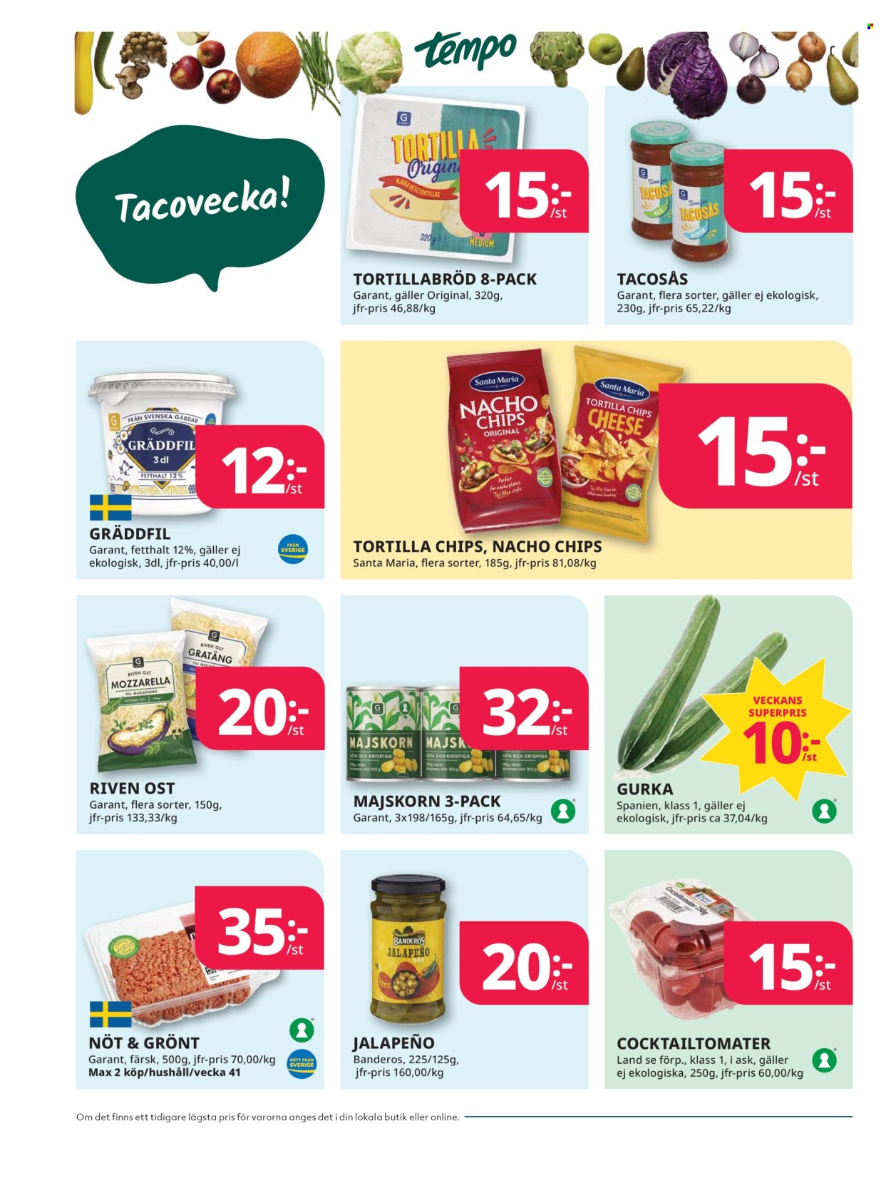 Tempo reklamblad - 7/10 2024 - 13/10 2024. Sida 2