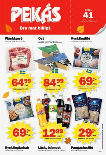 Pekås reklamblad - 7/10 2024 - 13/10 2024.