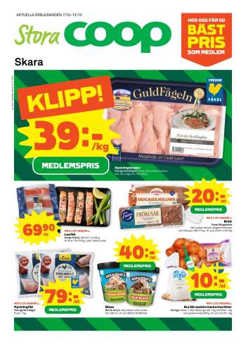 Stora Coop reklamblad - 7/10 2024 - 13/10 2024.