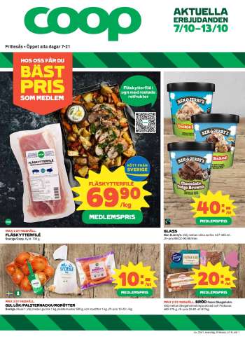 Coop Konsum reklamblad - 7/10 2024 - 13/10 2024.