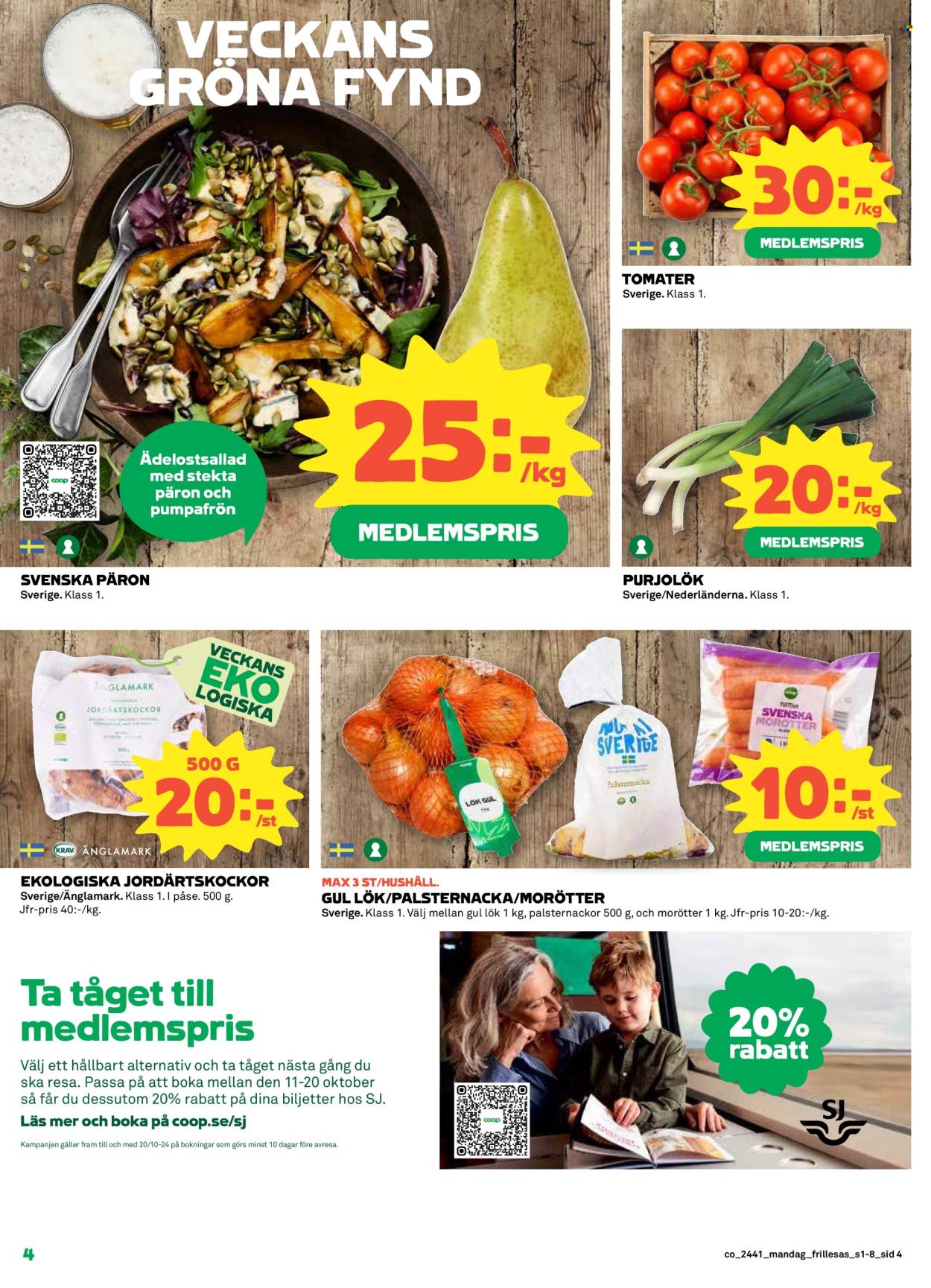 Coop Konsum reklamblad - 7/10 2024 - 13/10 2024. Sida 4