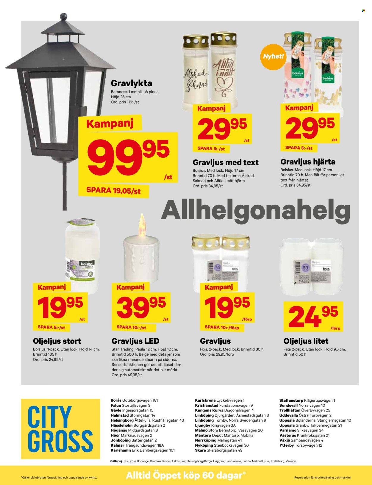 City Gross reklamblad - 7/10 2024 - 13/10 2024. Sida 25