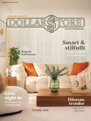 DollarStore reklamblad - 1/10 2024 - 31/10 2024.