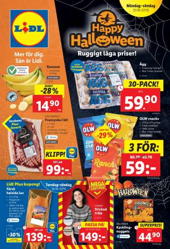 Lidl reklamblad - 14/10 2024 - 20/10 2024.