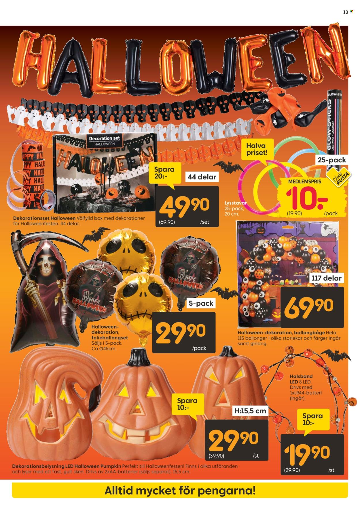 Rusta reklamblad - 14/10 2024 - 20/10 2024. Sida 13