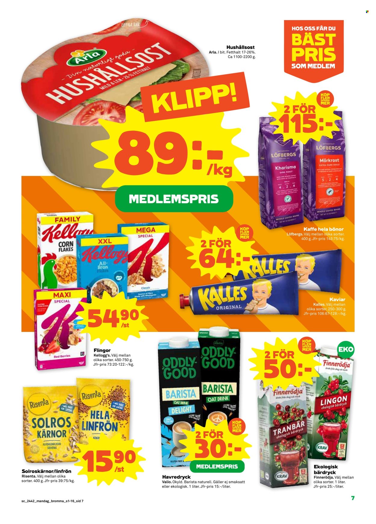Stora Coop reklamblad - 14/10 2024 - 20/10 2024. Sida 7