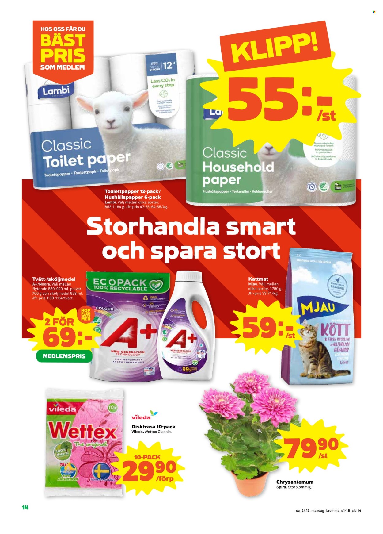 Stora Coop reklamblad - 14/10 2024 - 20/10 2024. Sida 14