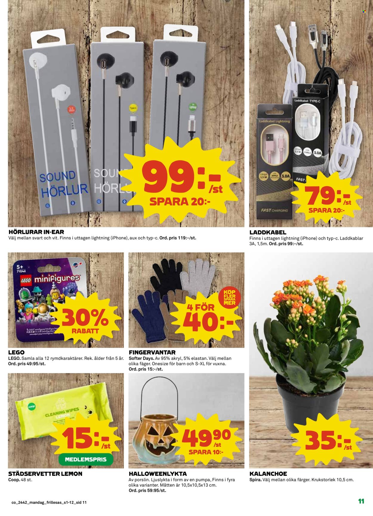 Coop Konsum reklamblad - 14/10 2024 - 20/10 2024. Sida 11