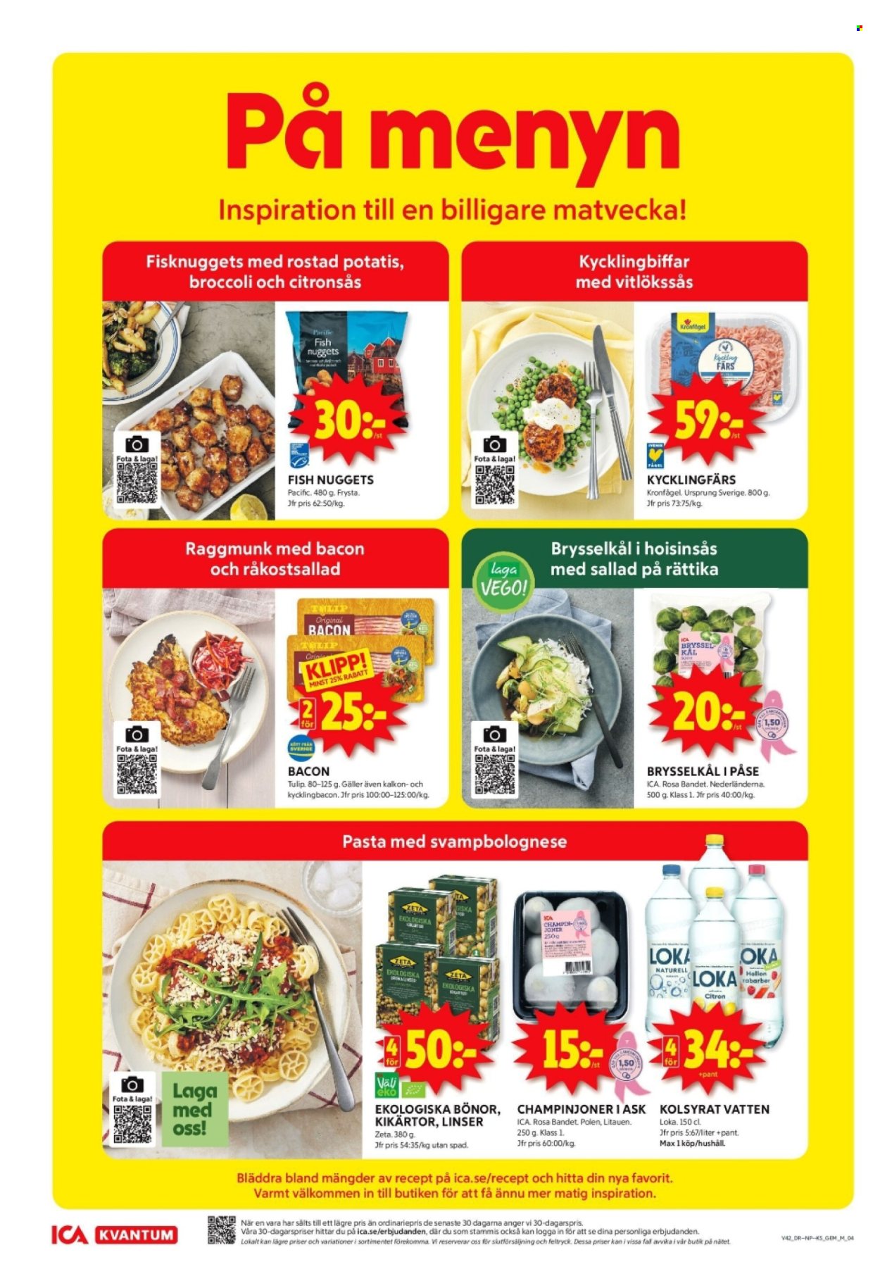 ICA reklamblad - 14/10 2024 - 20/10 2024. Sida 4