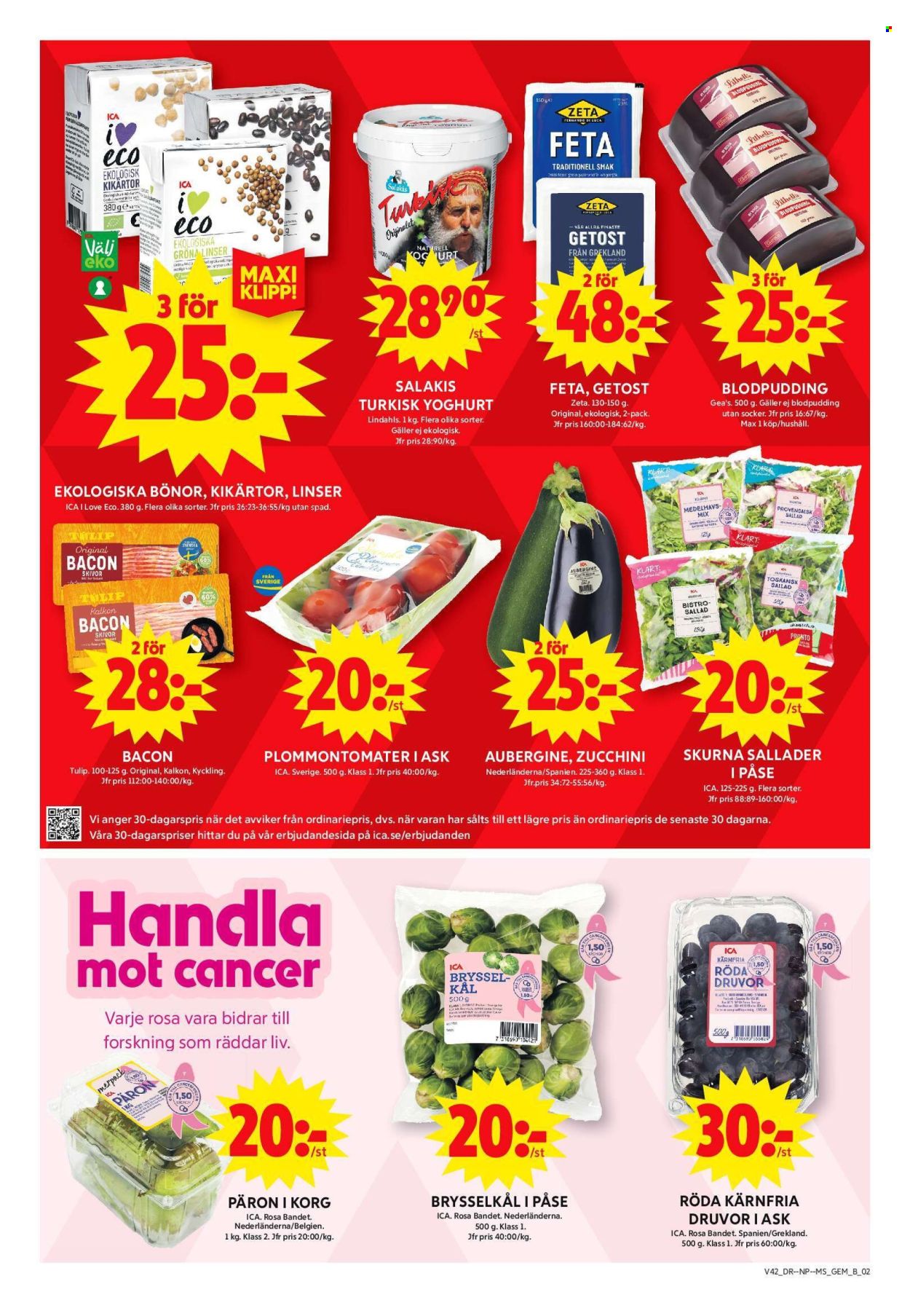 ICA reklamblad - 14/10 2024 - 20/10 2024. Sida 2