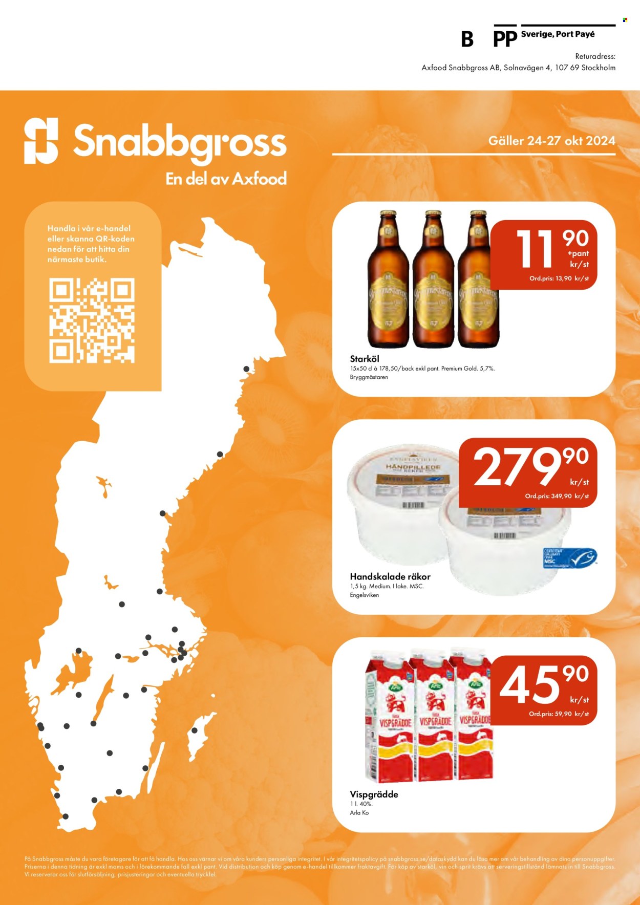 Snabbgross reklamblad - 24/10 2024 - 27/10 2024. Sida 12