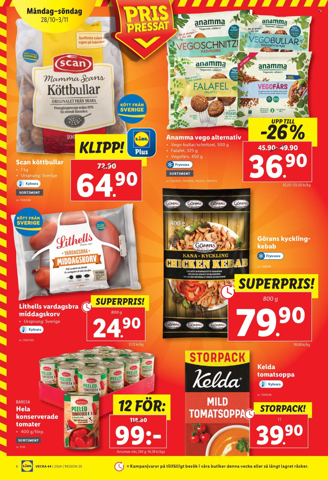 Lidl reklamblad - 28/10 2024 - 3/11 2024. Sida 6