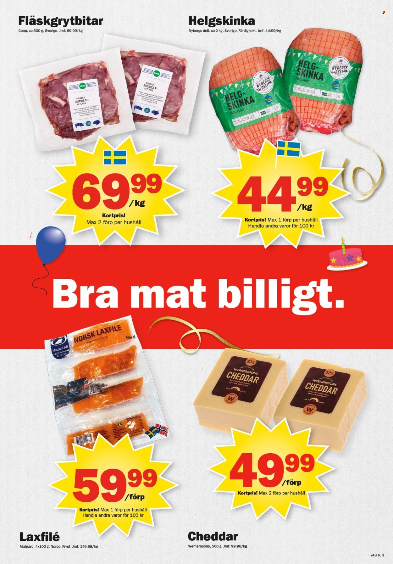 Pekås reklamblad - 21/10 2024 - 27/10 2024. Sida 3