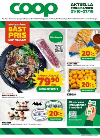 Coop reklamblad - 21/10 2024 - 27/10 2024.