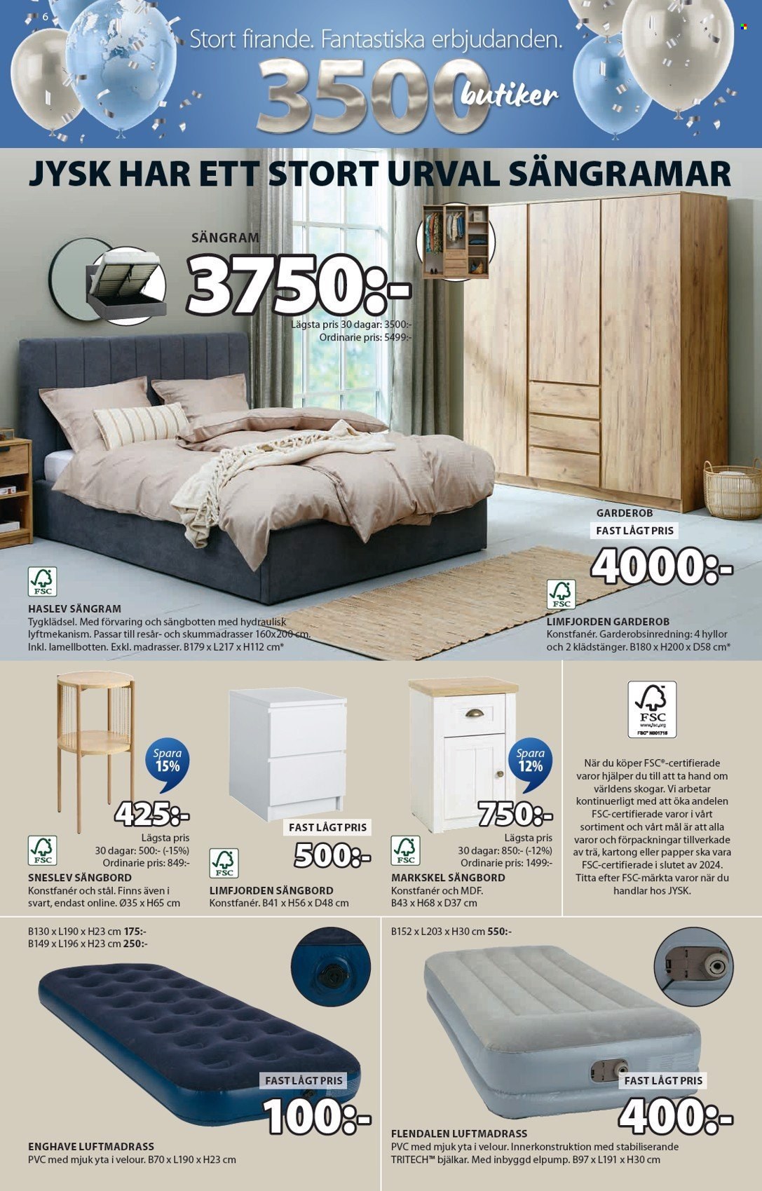 JYSK reklamblad - 21/10 2024 - 3/11 2024. Sida 7