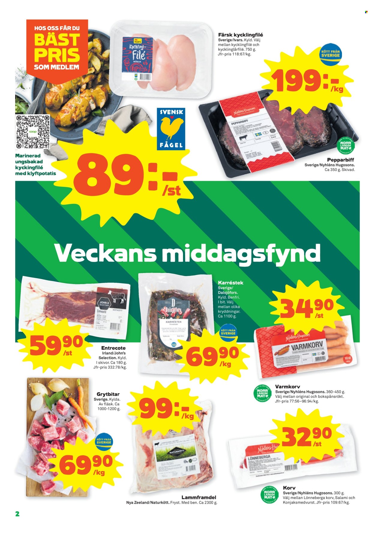 Stora Coop reklamblad - 21/10 2024 - 27/10 2024. Sida 2