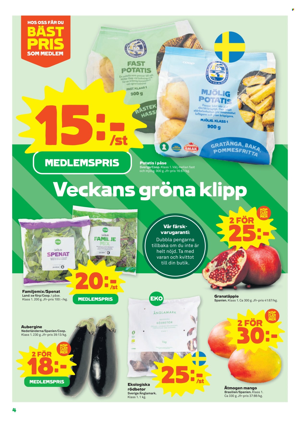 Stora Coop reklamblad - 21/10 2024 - 27/10 2024. Sida 4