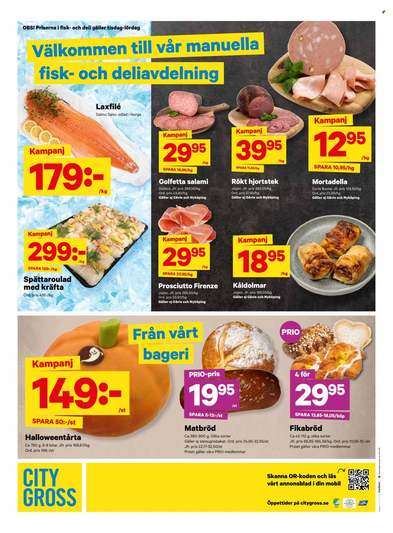 City Gross reklamblad - 21/10 2024 - 27/10 2024. Sida 9