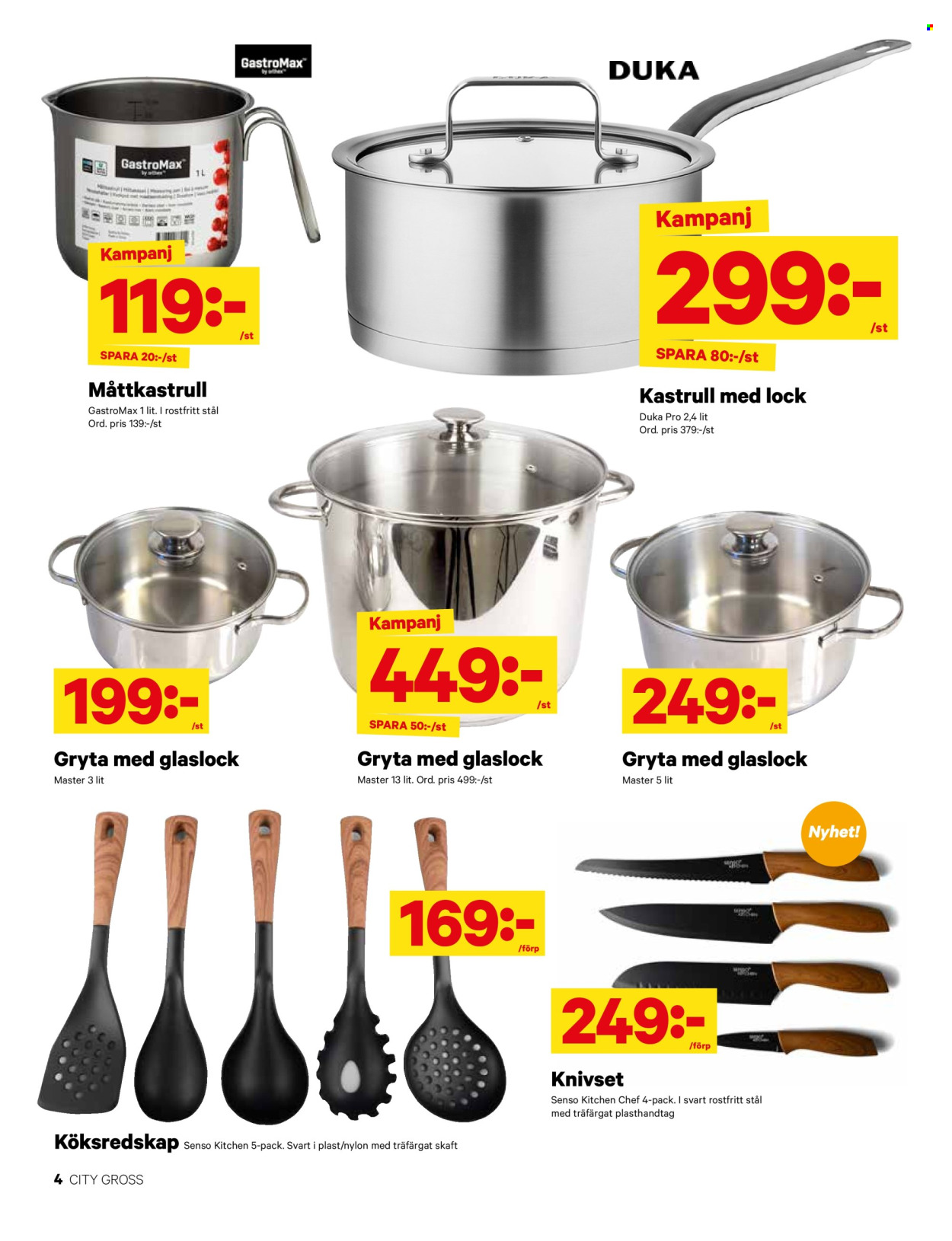 City Gross reklamblad - 21/10 2024 - 27/10 2024. Sida 13