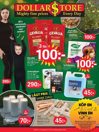 DollarStore reklamblad.