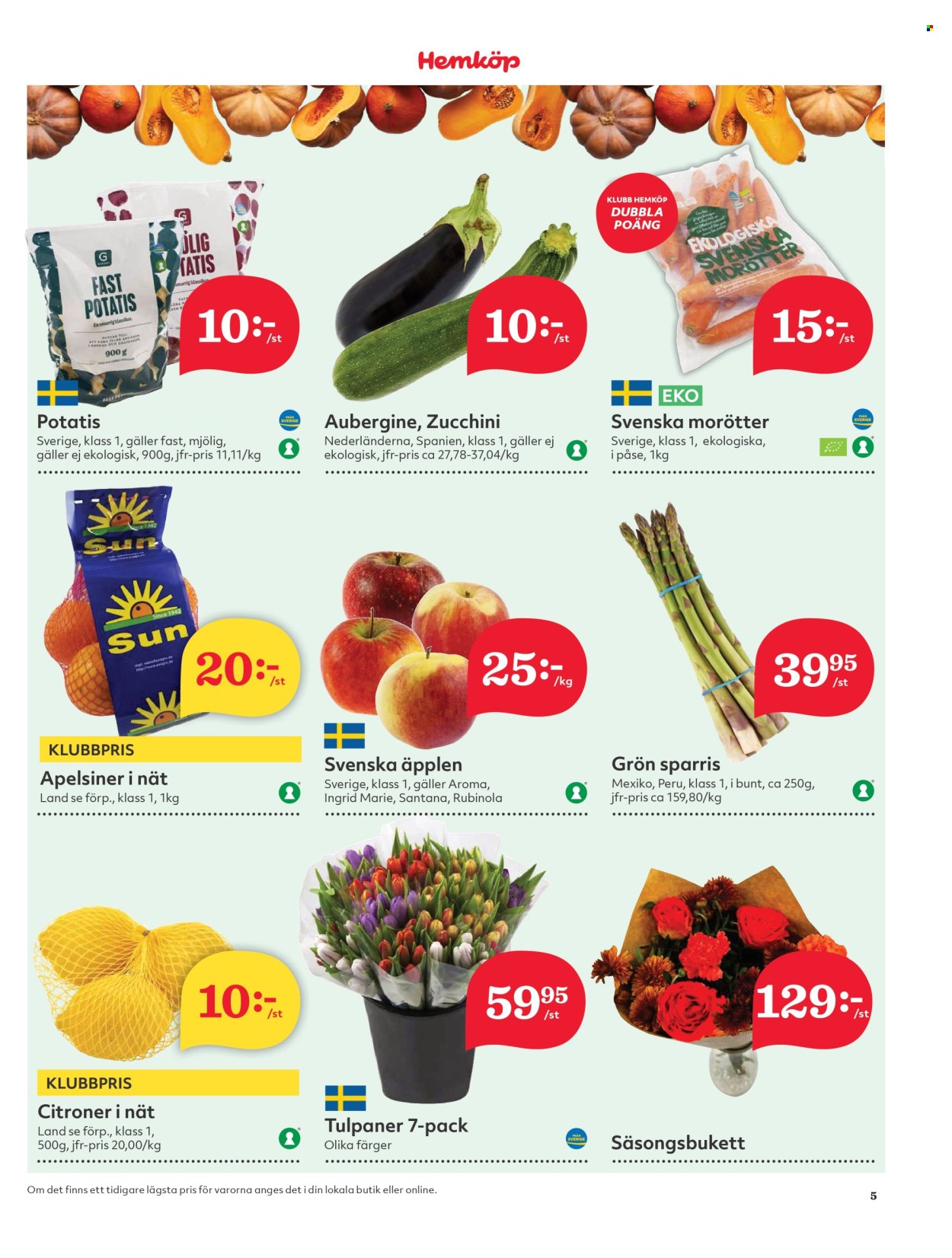 Hemköp reklamblad - 28/10 2024 - 3/11 2024. Sida 5