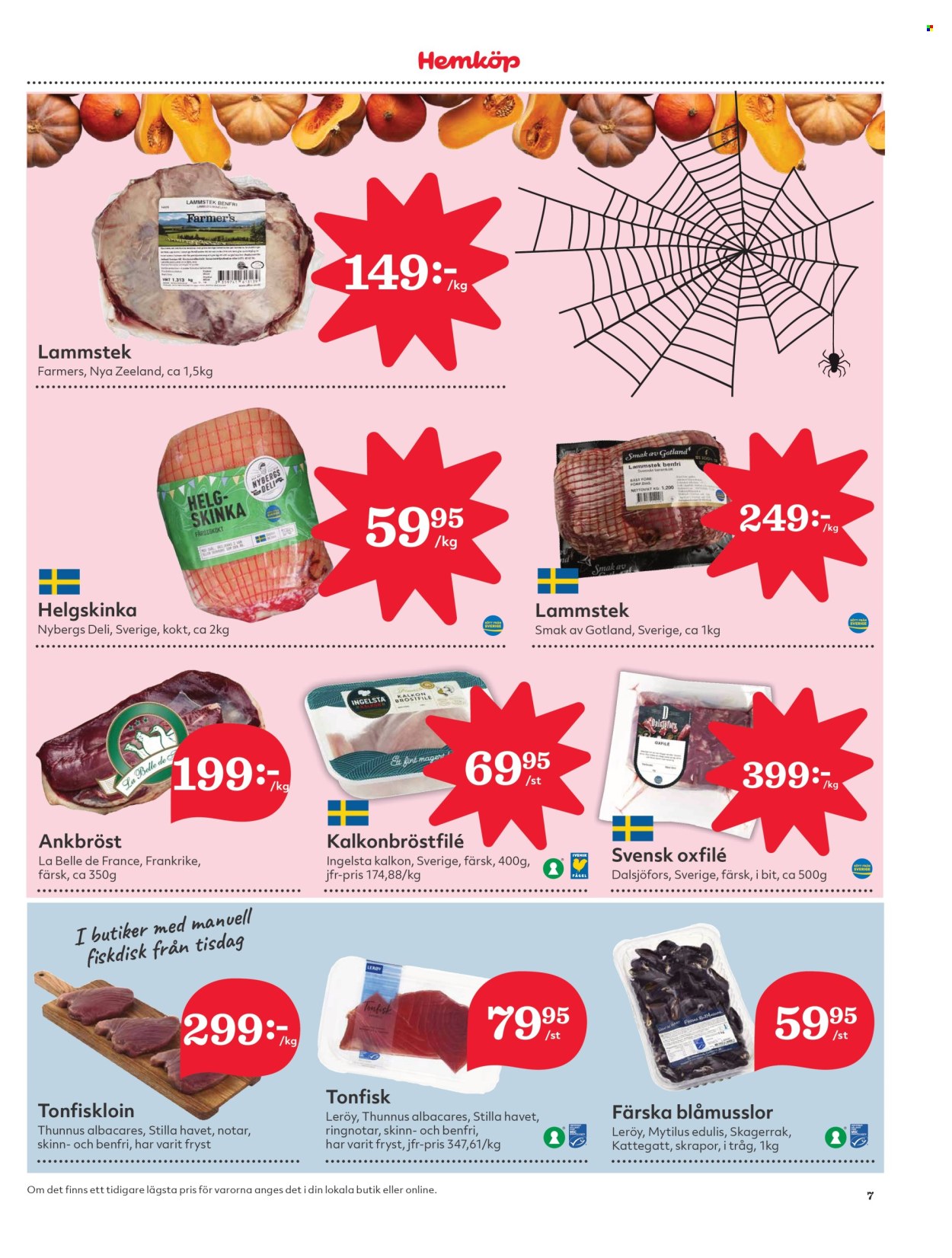 Hemköp reklamblad - 28/10 2024 - 3/11 2024. Sida 7