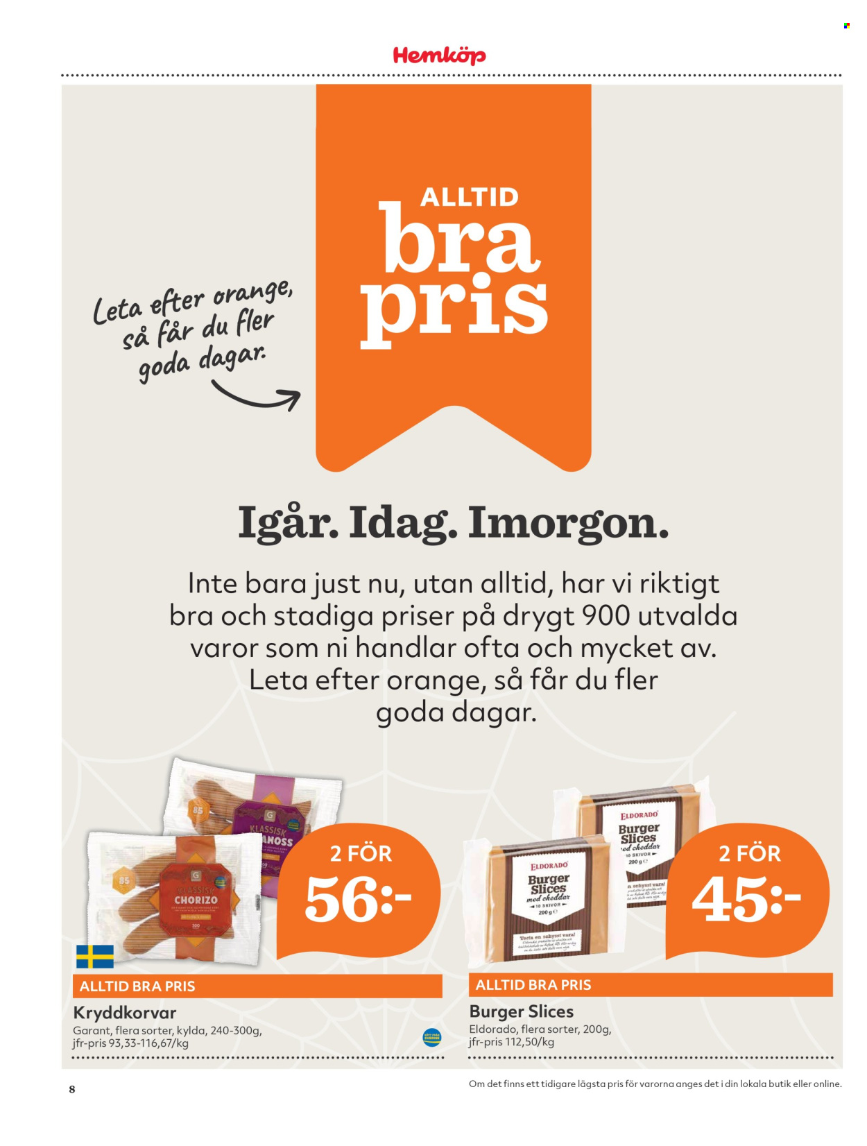 Hemköp reklamblad - 28/10 2024 - 3/11 2024. Sida 8