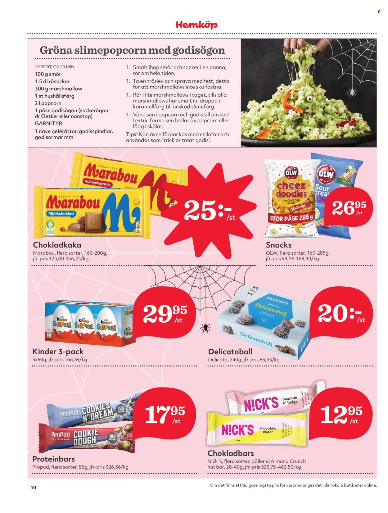 Hemköp reklamblad - 28/10 2024 - 3/11 2024. Sida 10