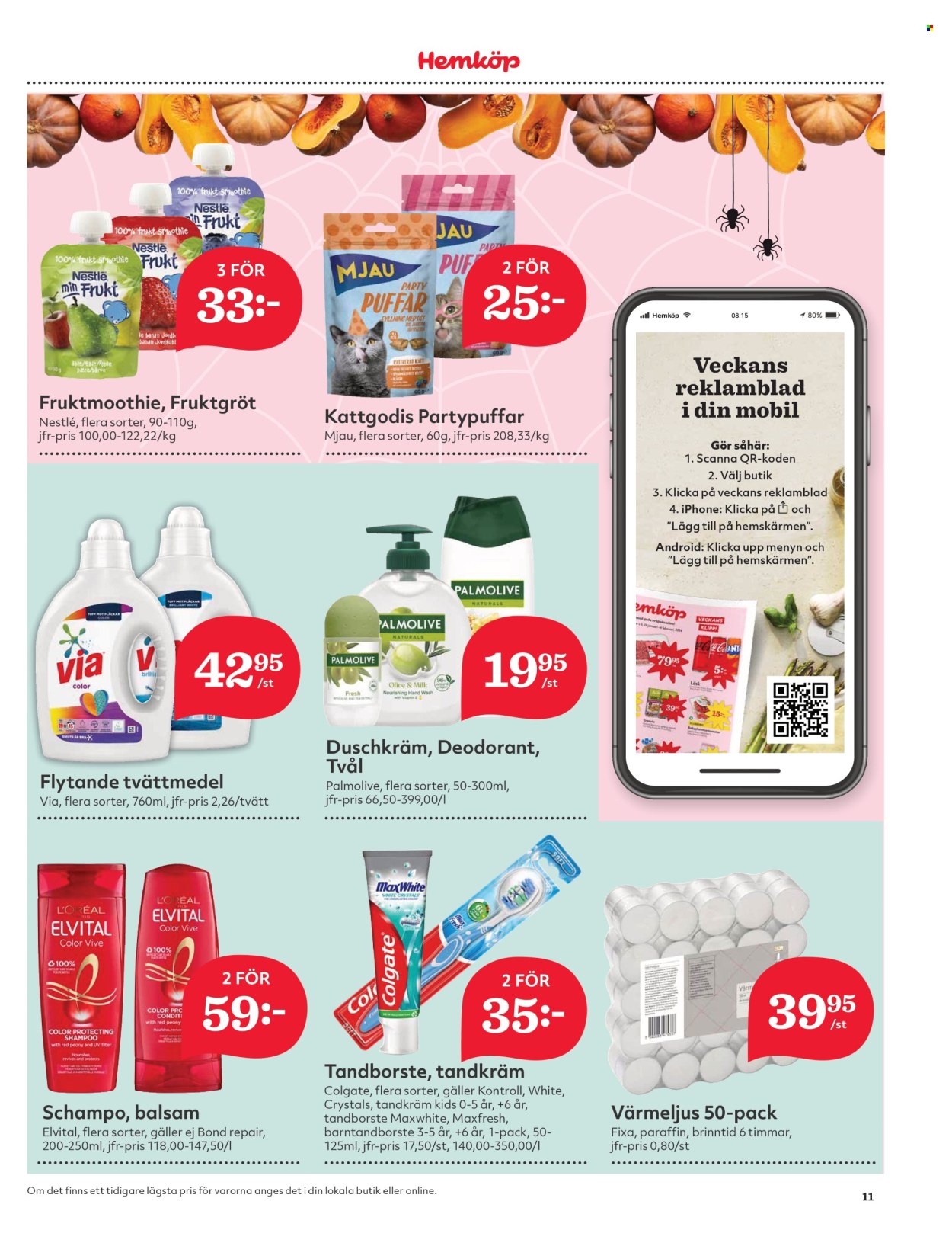 Hemköp reklamblad - 28/10 2024 - 3/11 2024. Sida 11